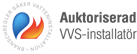 Auktoriserad VVS-installatör logo